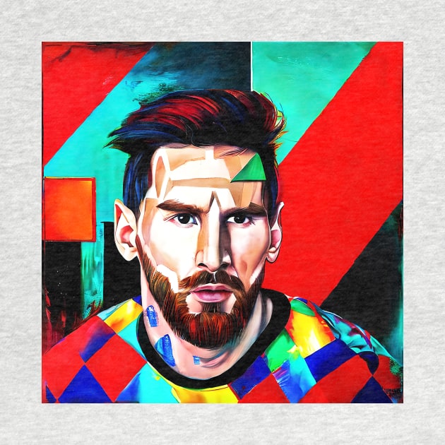 colorful Messi by bogfl